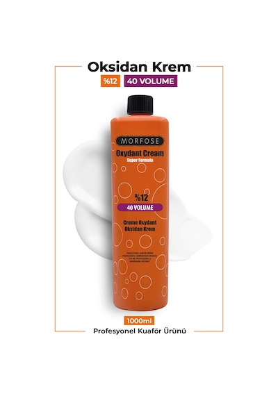Morfose %12 Volüm 40 Oksidan Krem 1 L