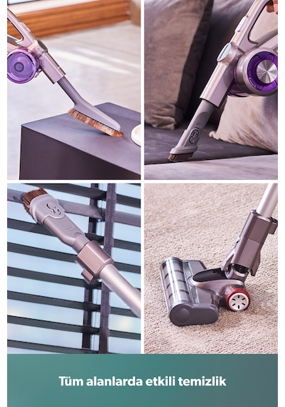 Homend Dustrider 1260h Dikey Şarjlı Kablosuz Süpürge