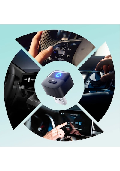 Mini Pico Android Ve Apple Cihazlar İçin Wireless/kablosuz Android Auto Ve Carplay Adaptörü Wi-fi 6,bt5.4,fota Upgrade Diğer