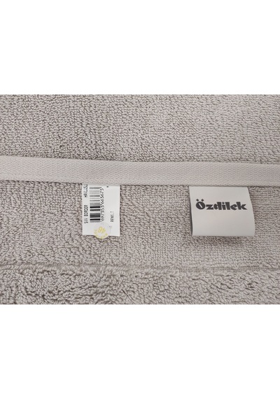 Özdilek Svv Border Kalın ve Süper Emici Yeni Seri Banyo Havlusu 76x147 - Silver Gri