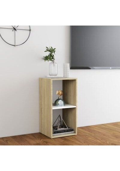 Tdesıgno Ay Televizyon Sehpası - Ünitesi -kitaplık-meşe Beyaz 72 Cm 2 Raflı Meşe - Beyaz Tdesıgno Ay Televizyon Sehpası - Ünitesi -kitaplık-meşe Beyaz 72 Cm 2 Raflı Meşe - Beyaz