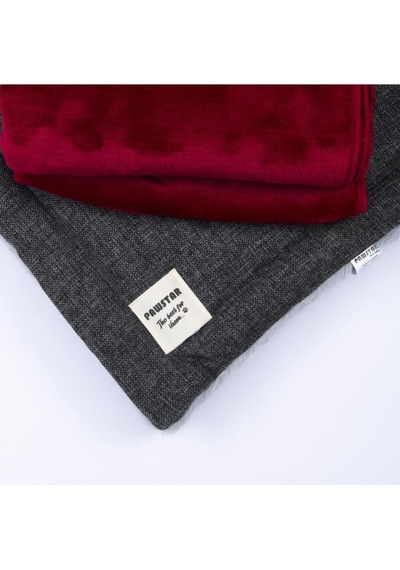 Pawstar Lüx Pet Mat Kedi Köpek Yatağı Yıkanabilir Antrasit 50-70cm