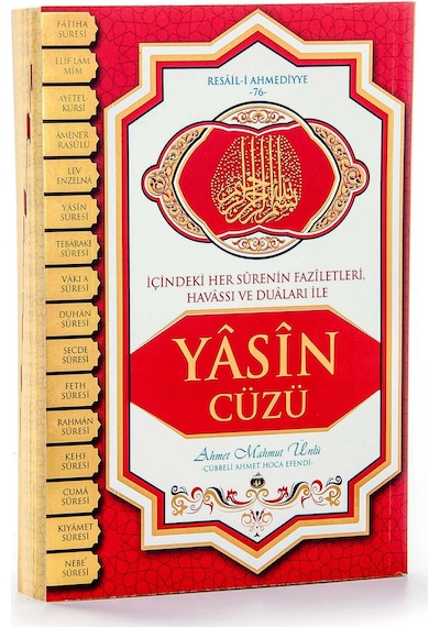 Yasin Cüzü - Cübbeli Ahmet Hoca - Tuana Basın Yayın - Mevlid Hedi