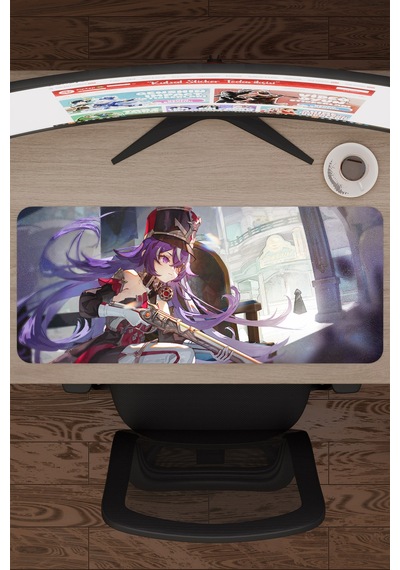 Chevreuse Genshin Impact Anime Gacha V1 - 70x30 Xl Gaming Mouse Pad Fare Altlığı
