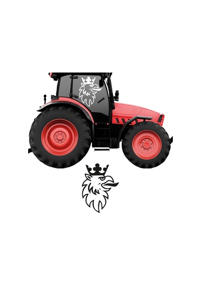 Scania Kartal Traktör Sticker, Kamyon, Tır, Oto Sticker 25x19-sağ 25X19 Cm