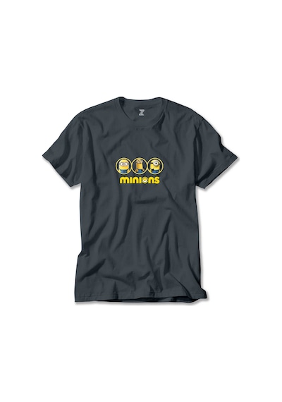 Minions Triple Character Füme Tişört