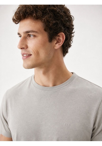 LOFT Regular Fit Erkek Tshirt K.kol Lf2042275 Q1.v1 Açık Bej