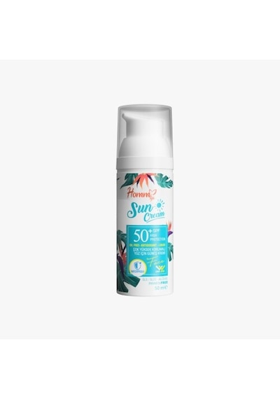 Homm Life Yüz İçin Yüksek Korumalı Güneş Kremi Spf50 50 ML