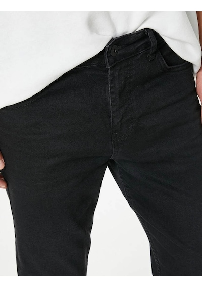 Koton Erkek Jean Pantolon Siyah 5wam40020nd 25ky59001660 Y5901 Siyah