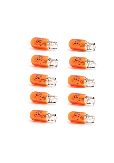 Megamarket06 T10 Uyumlu Halojen Turuncu Oto Ampülü Photon Wy5w Ph5715 10adet