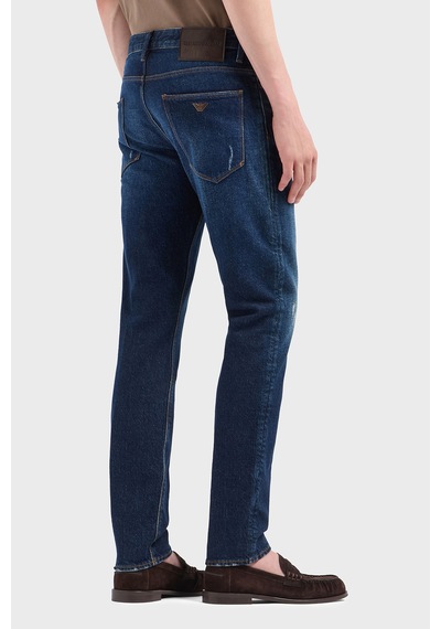Emporio Armani Erkek Kot Pantolon Em000121 Af13281 Mb001 Lacivert Lacivert