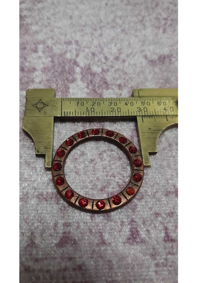 Taşlı Toka Çapı 3 Cm 1 Adet