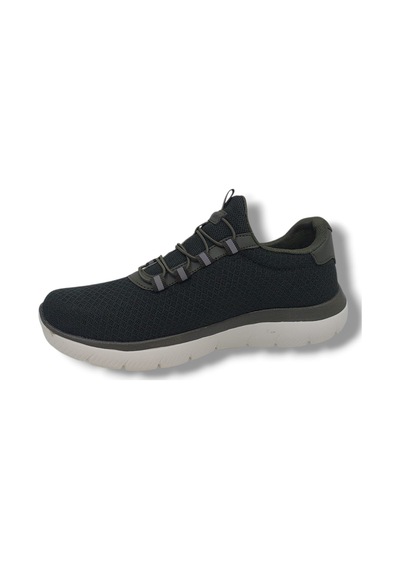 Zerhan 4344 Unisex Haki Çorap Model File Hafif Taban Loafer Spor Ayakkabı Haki