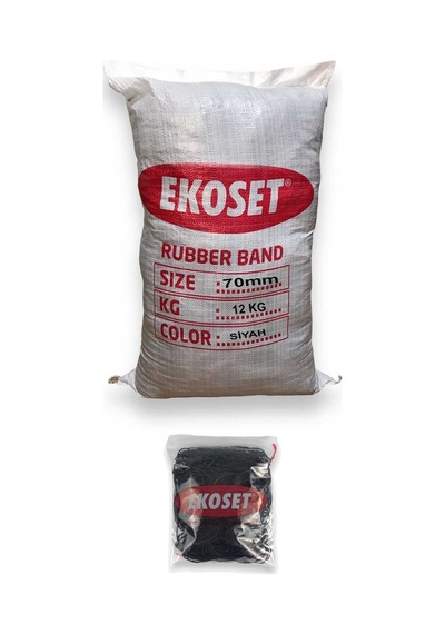 Toptan Siyah Para Lastiği 12 Kg