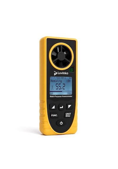 Luvinka Gm8910 Çok Fonksiyonlu Rüzgar Ölçer Anemometre