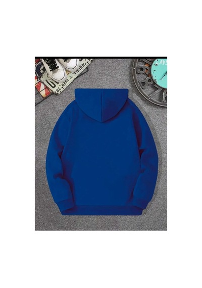 Medinenur One Yazı Baskılı Kapüşonlu Sweatshirt Saks