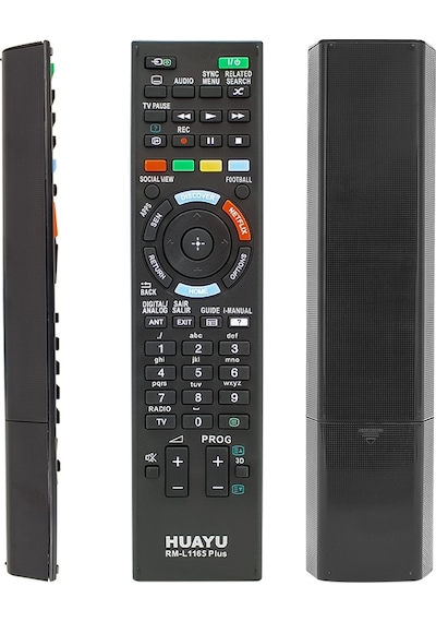 Huayu Kl Sony Rm-l1165 Plus 3dli Lcd/led Tv Kumanda Blisterli