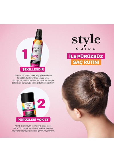 Lexroo Style Guide Güçlü Tutuş Sağlayan Saç Sabitleyici Stick Wax 35 Gram