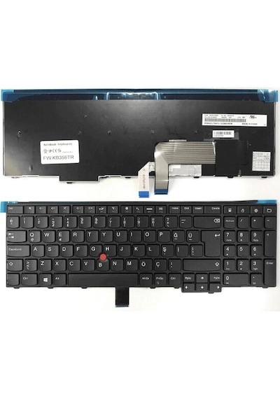 Lenovo Thinkpad Edge E540 Klavye Tuş Takımı Siyah Tr