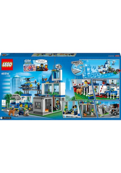 LEGO® City 60316 Polis Merkezi 668 Parça