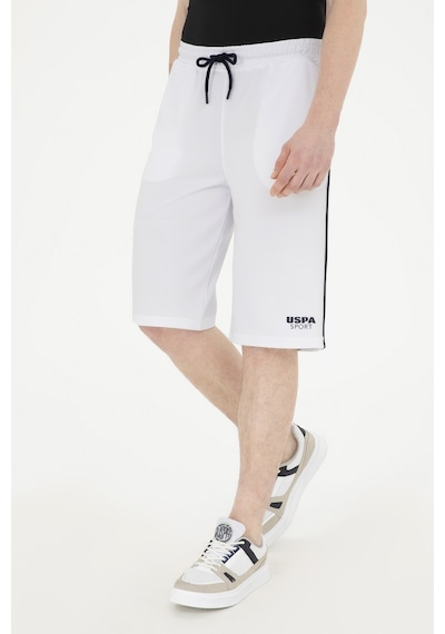 U.s. Polo Assn. Erkek Beyaz Şort Örme 50281506-vr013 Beyaz