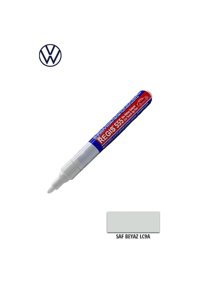 Oto Tam Örtücü Rötüş Kalemleri Volkswagen Lc9a Saf Beyaz Çizik Giderici Oto R.k-11995