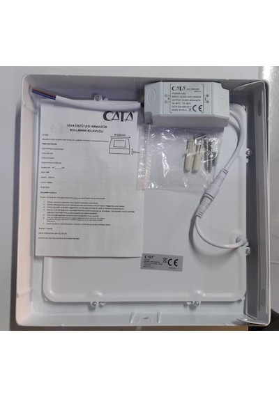 Ct 5274 -bk Cata 30 w Sıva Üstü Led Spot Armatür Günışığı 3200k