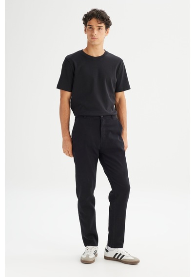 Lee Regular Fit Normal Kesim Normal Bel Pamuklu Erkek Chino Pantolon Lm0400001001 Siyah