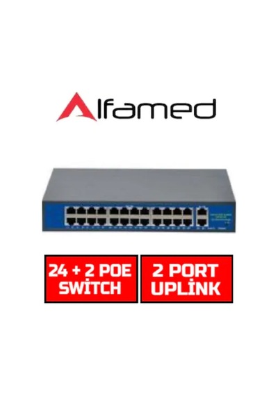 24 Port 10/100/1000 Poe Switch