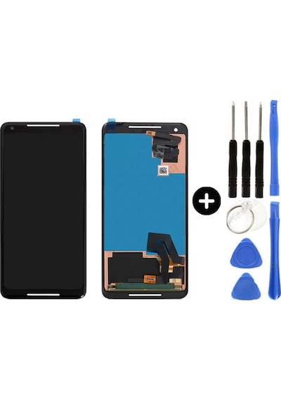 Google Pixel 2 Xl G011c Uyumlu Oled Lcd Ekran Dokunmatik + Tamir Seti