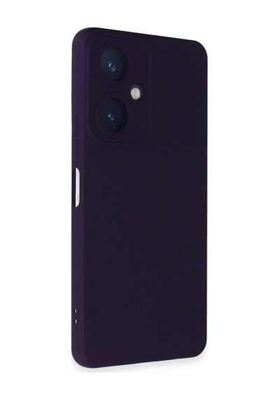 Vivo Y27 Kılıf Nano İçi Kadife Silikon - Mor 0.2M-Çok Renkli