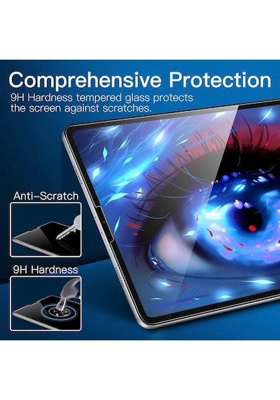Kolay Kurulum Mekanizmalı Tablet Cam İpad A16 10.nesil 10.9 10.2 Air 11 2025 İle Uyumlu Tablet