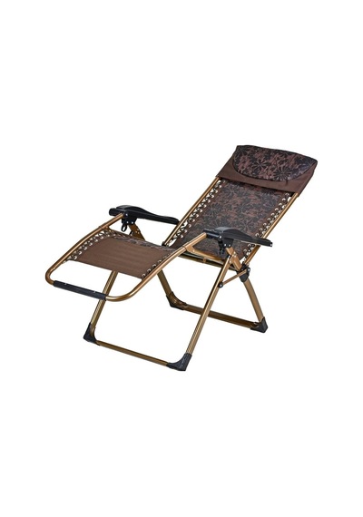 Bysay Sunset Katlanabilir Şezlong Kamp Sandalyesi, Alüminyum Çerçeve, Ayarlanabilir Pozisyonlu, Yatabilen, Kahve Ren Diğer