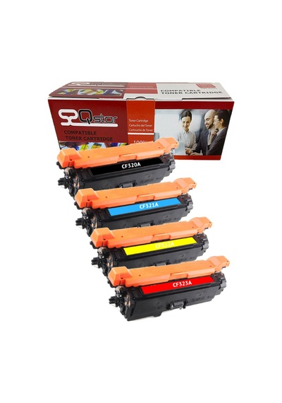 Hp 652a Cf320a Set Uyumlu Toner 4 Renk M651dn M680dn Cz248a Cz249a Cz250a Cz250a Cz256a Cz257a