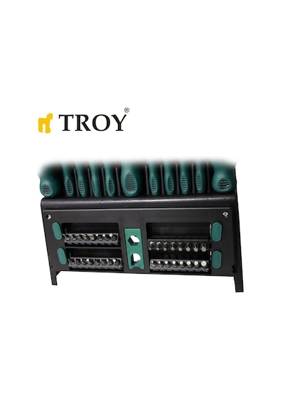 Troy 22350 Tornavida Bits Uç Seti 50 Parça