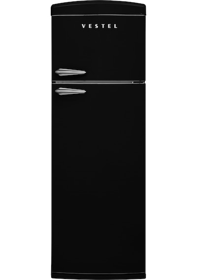 Vestel Retro SC32211 311 LT Statik Üstten Donduruculu Buzdolabı Siyah