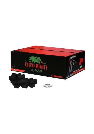 Coco Night Küp Nargile Kömürü 2 KG 27 MM