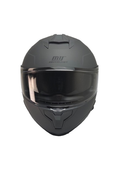 Mts Full Face Double Güneş Vizörlü Ece 22.06R Motosiklet Kaskı - Mat Gri