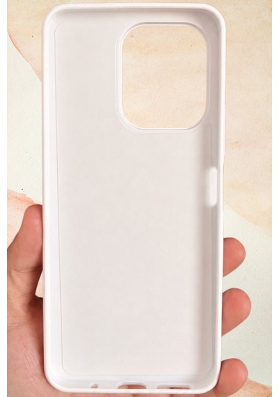 Redmi 13 Yıldız Tozu Premium Silikon Beyaz Kılıf
