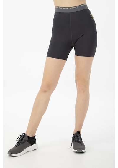 Maraton Active Slimfit Kadın Koşu Antrasit Şort 21198-antrasit