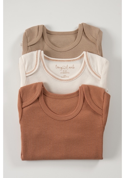 Tinylamb Flavor 3 Parça Unisex Bebek Uzun Kollu Pamuk Bodysuit Takımı Yenidoğan Ve Çocuk Hediye Seti Karışık Tinylamb Flavor 3 Parça Unisex Bebek Uzun Kollu Pamuk Bodysuit Takımı Yenidoğan Ve Çocuk Hediye Seti Karışık