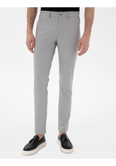 Pierre Cardin Erkek Gri Pantolon Kanvas-chino 50301803-vr024 Gri