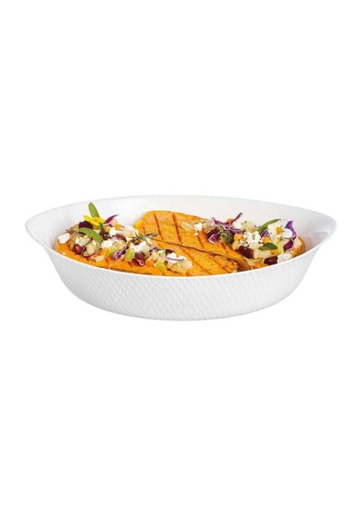 Luminarc Wavy Carine Saklama Ve Fırın Kabı 32x20cm Beyaz