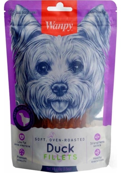 Gerçek Ördek Fileto 100 Gr Köpek Ödülü 4 Adet
