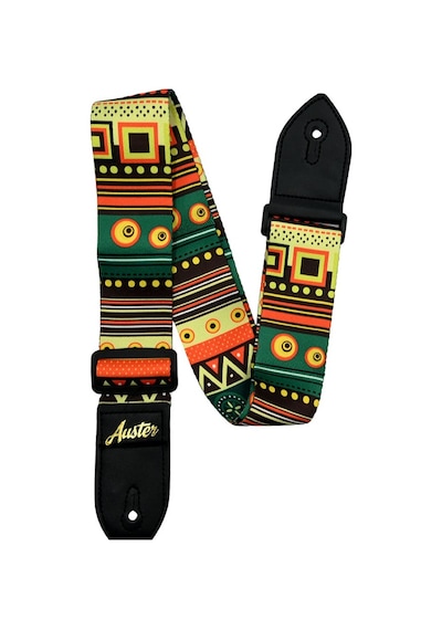 Auster Strap 200 Renkli Desenli Gitar Askısı