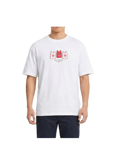 Puma Junior Varsity Erkek Tişört BEYAZ