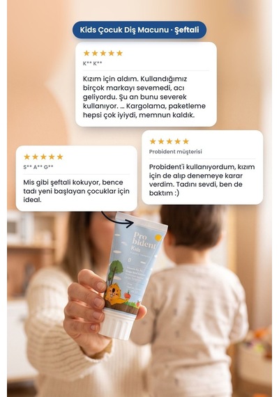 Probident Kids Diş Macunu Şeftali 60 ML