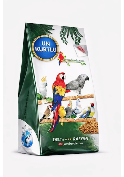 Un Kurtlu Organik Hayvansal Proteinli Üretim Yemi Küçük Taneli - 3 Kg