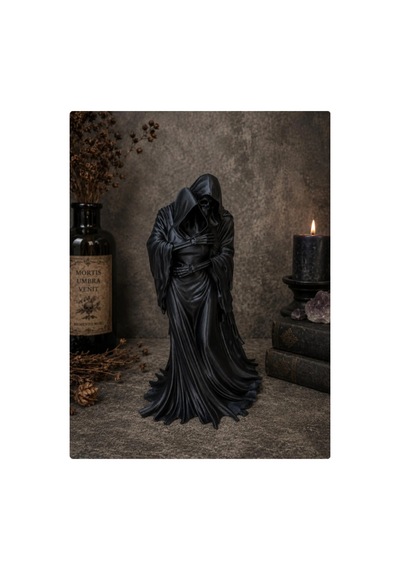 Gotik Azrail Grim Reaper Dekoratif Masaüstü Biblo - 3d Baskı