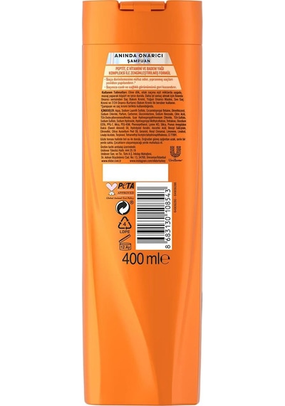 Anında Onarıcı Şampuan 400 Ml